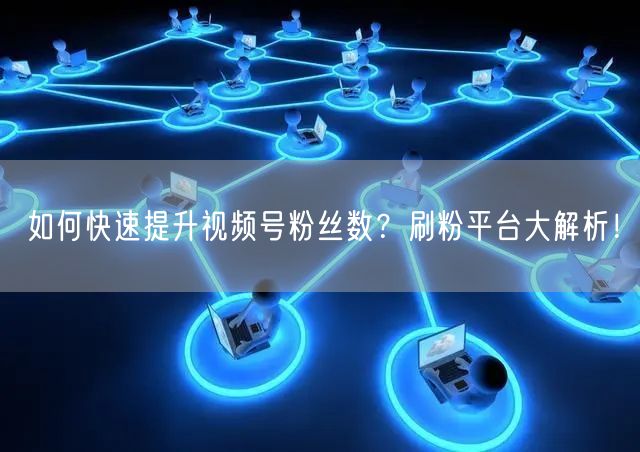 如何快速提升视频号粉丝数？刷粉平台大解析！