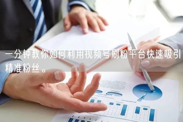 一分钟教你如何利用视频号刷粉平台快速吸引精准粉丝。