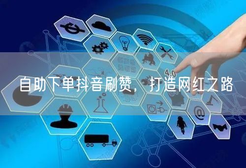 自助下单抖音刷赞，打造网红之路
