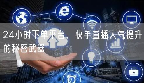 24小时下单平台，快手直播人气提升的秘密武器