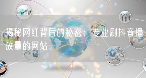 揭秘网红背后的秘密：专业刷抖音播放量的网站