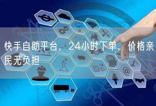 快手自助平台，24小时下单，价格亲民无负担