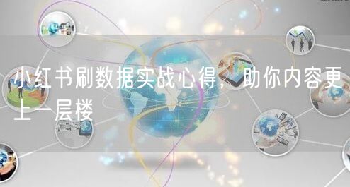 小红书刷数据实战心得，助你内容更上一层楼