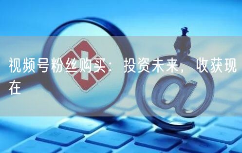 视频号粉丝购买：投资未来，收获现在